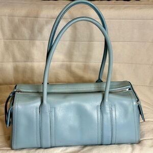 Ann Taylor Light Blue Shoulder Bag